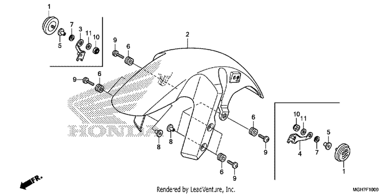  FRONT FENDER