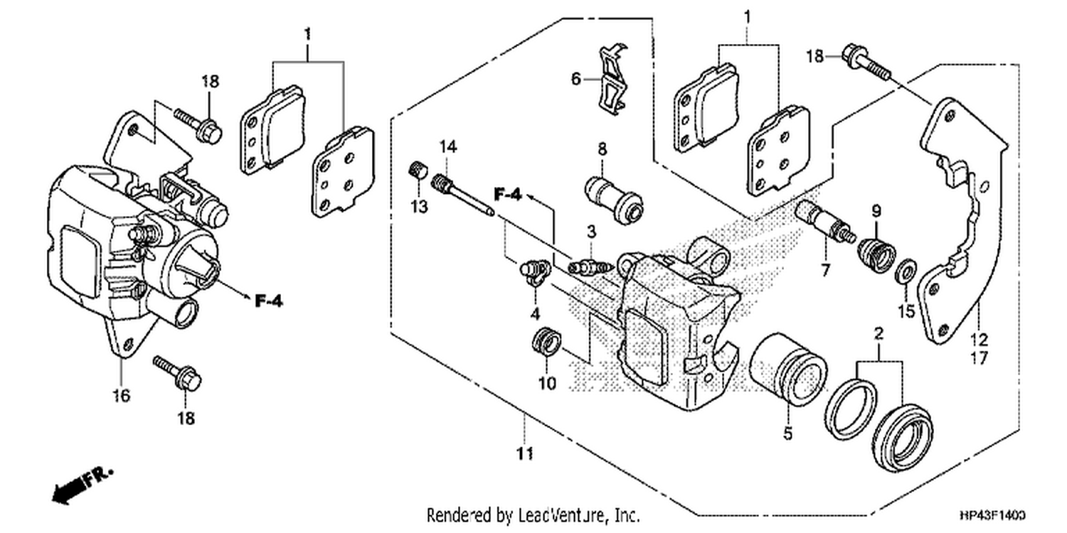  FRONT BRAKE CALIPER