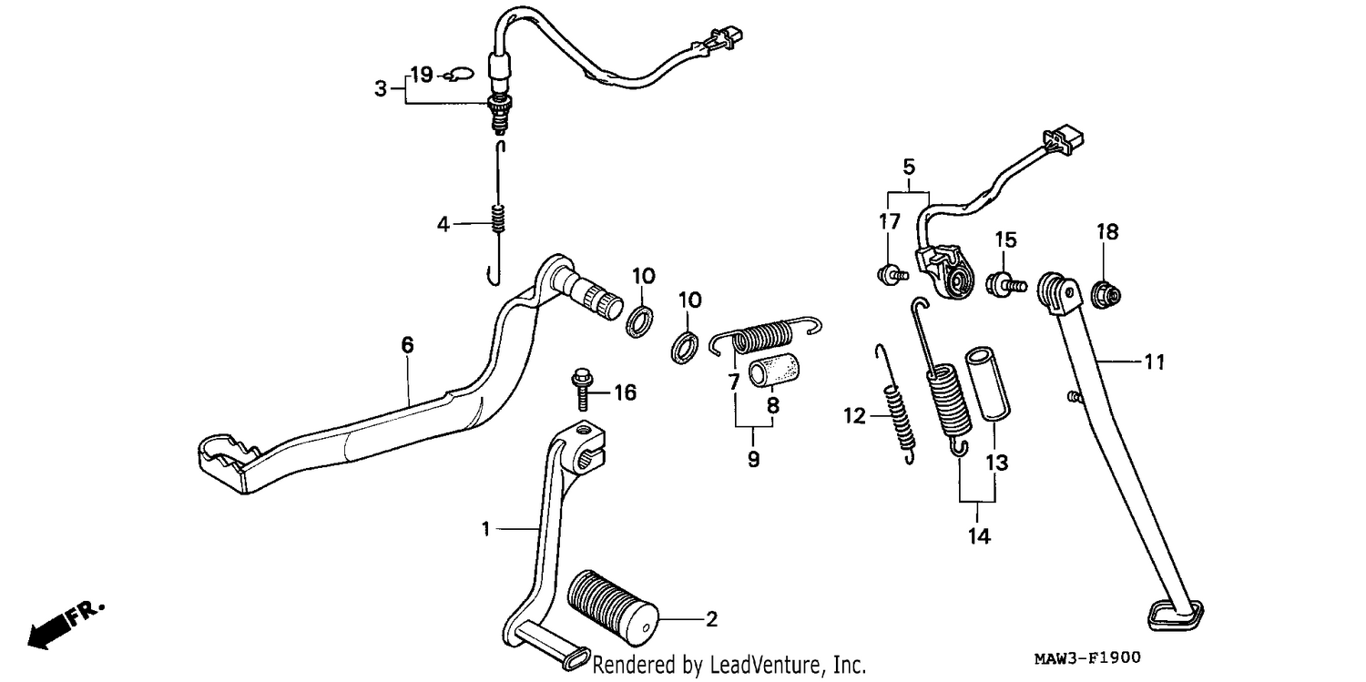 PEDAL/STAND