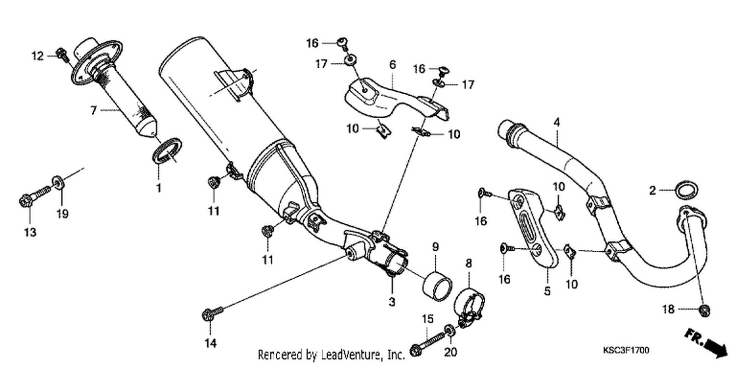  EXHAUST MUFFLER
