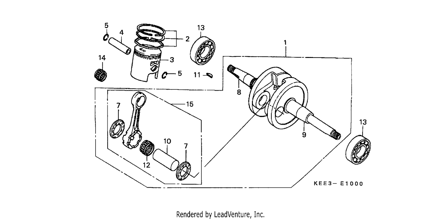 CRANKSHAFT/PISTON