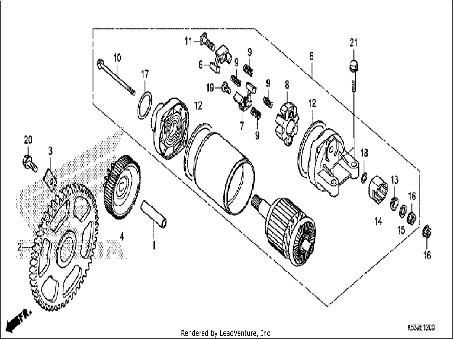  STARTER MOTOR