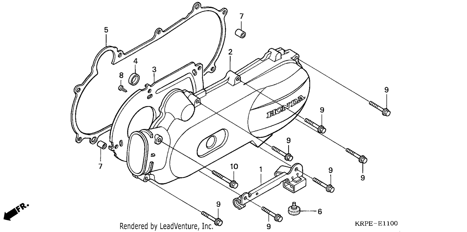 LEFT CRANKCASE COVER