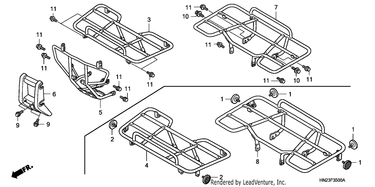 CARRIER (TRX500FA1/2/3/4)