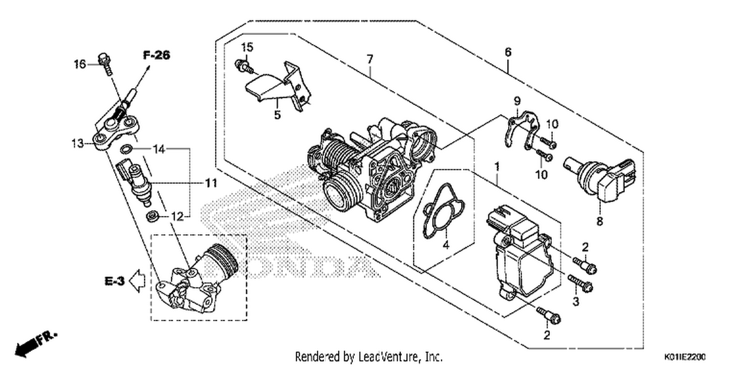  THROTTLE BODY/FUEL INJECTOR