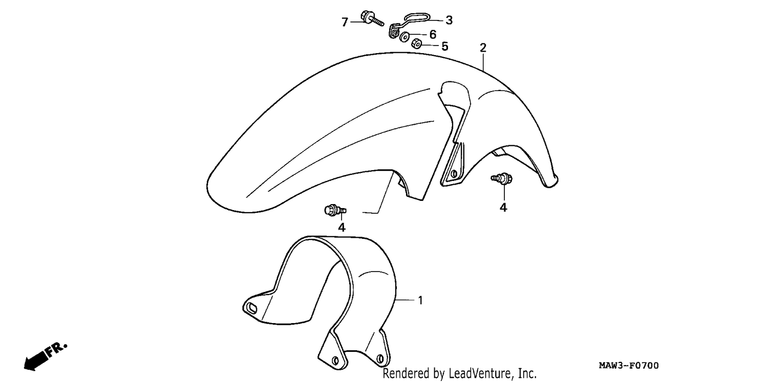 FRONT FENDER