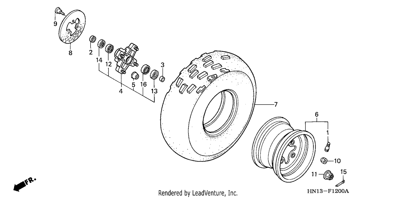 FRONT WHEEL