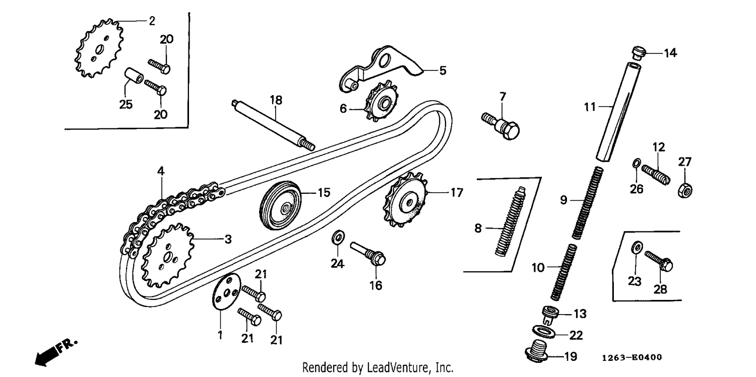 CAM CHAIN/TENSIONER