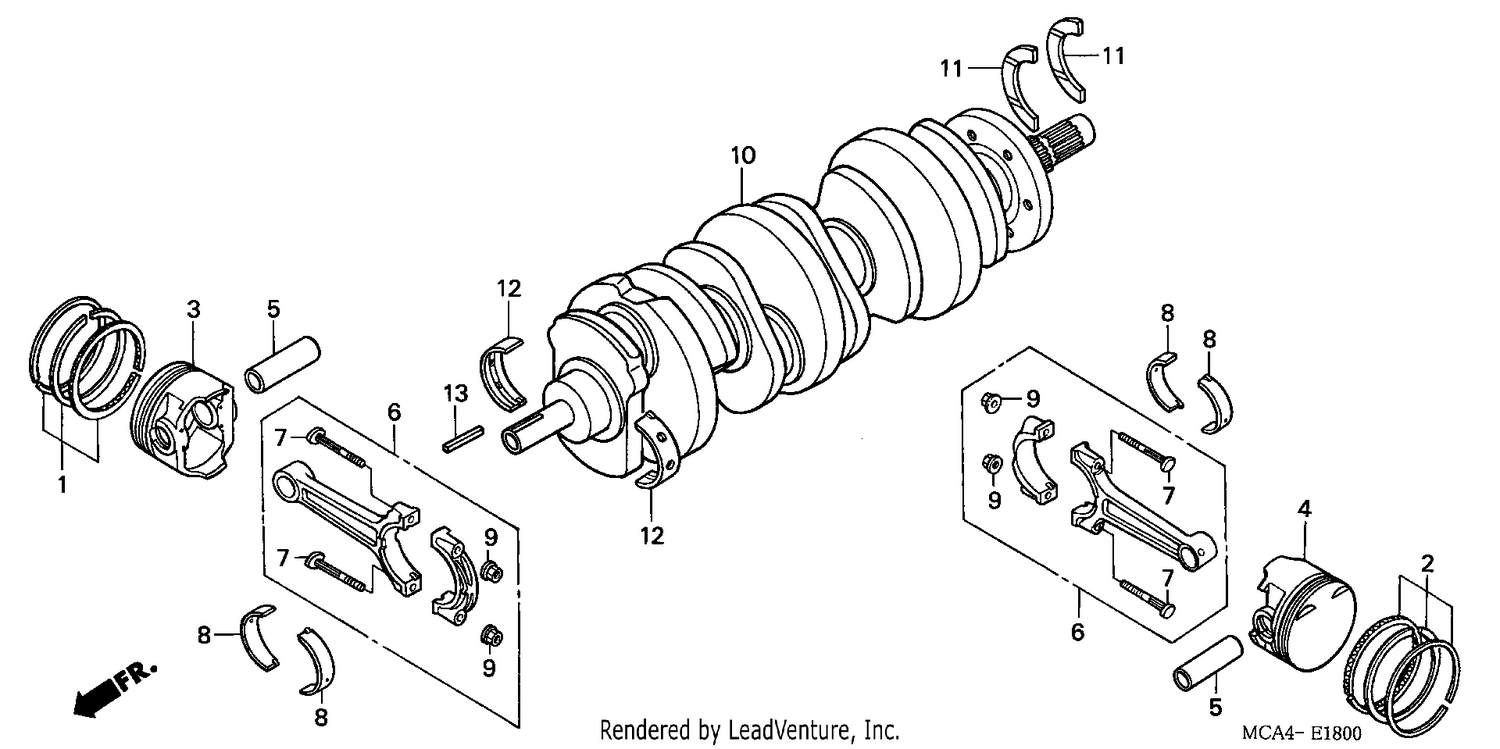 CRANKSHAFT/PISTON