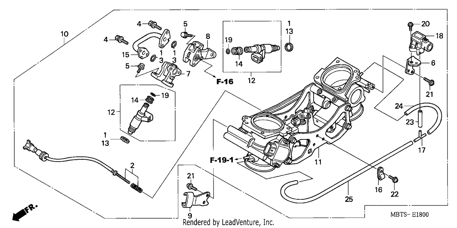 THROTTLE BODY (ASSY.)