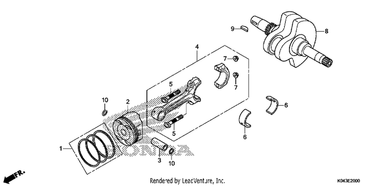  CRANKSHAFT/ PI STON