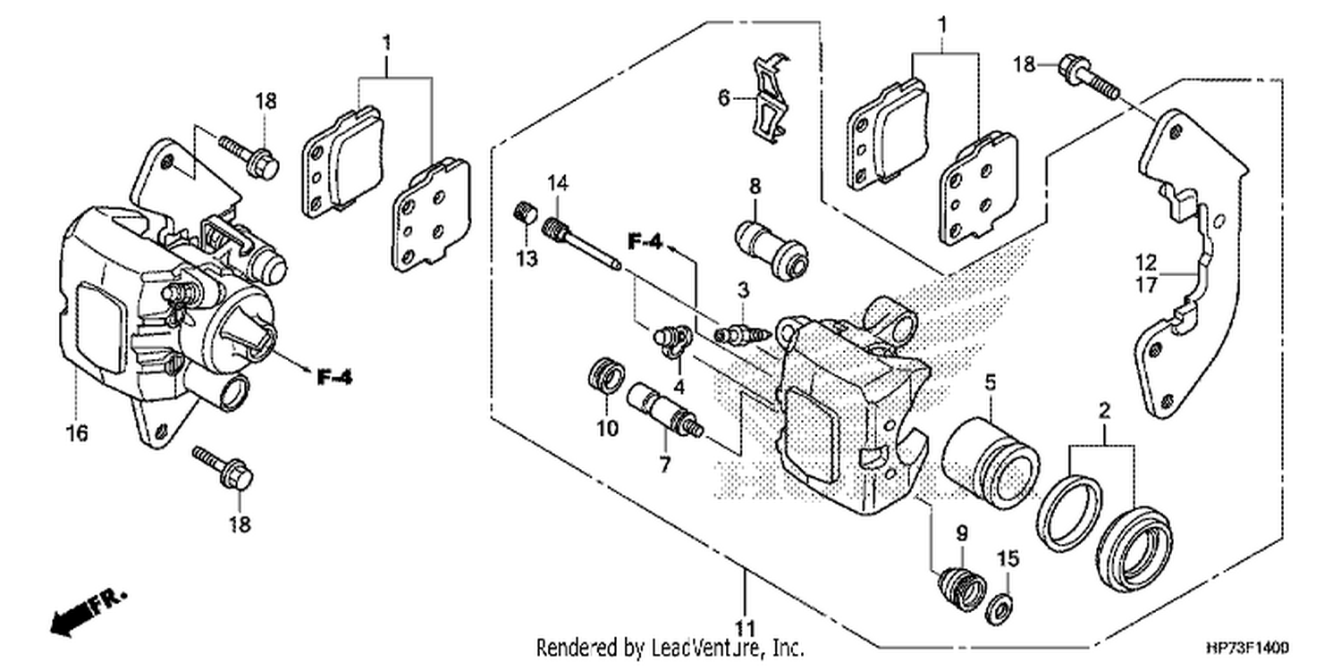  FRONT BRAKE CALIPER