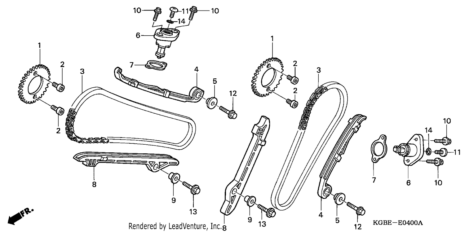 CAM CHAIN/TENSIONER