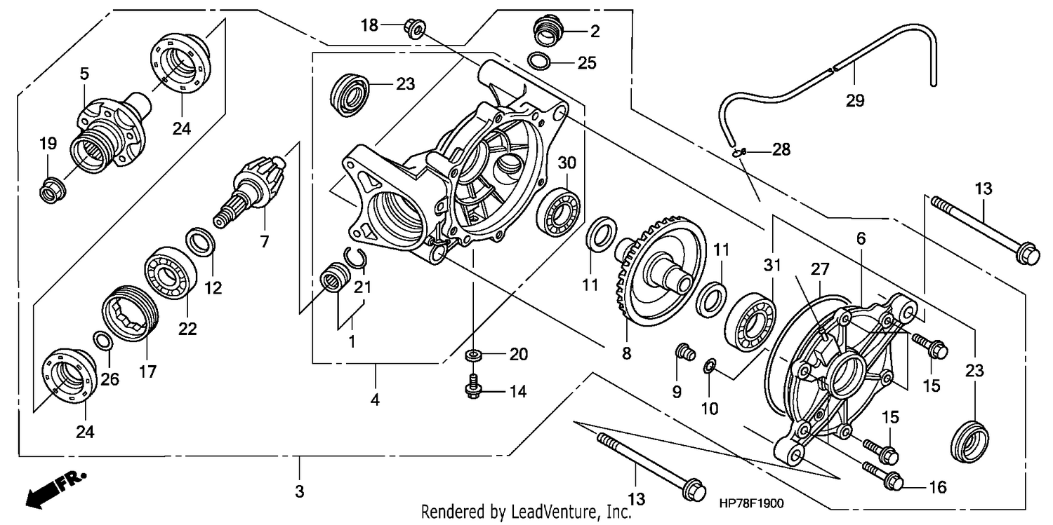 REAR FINAL GEAR