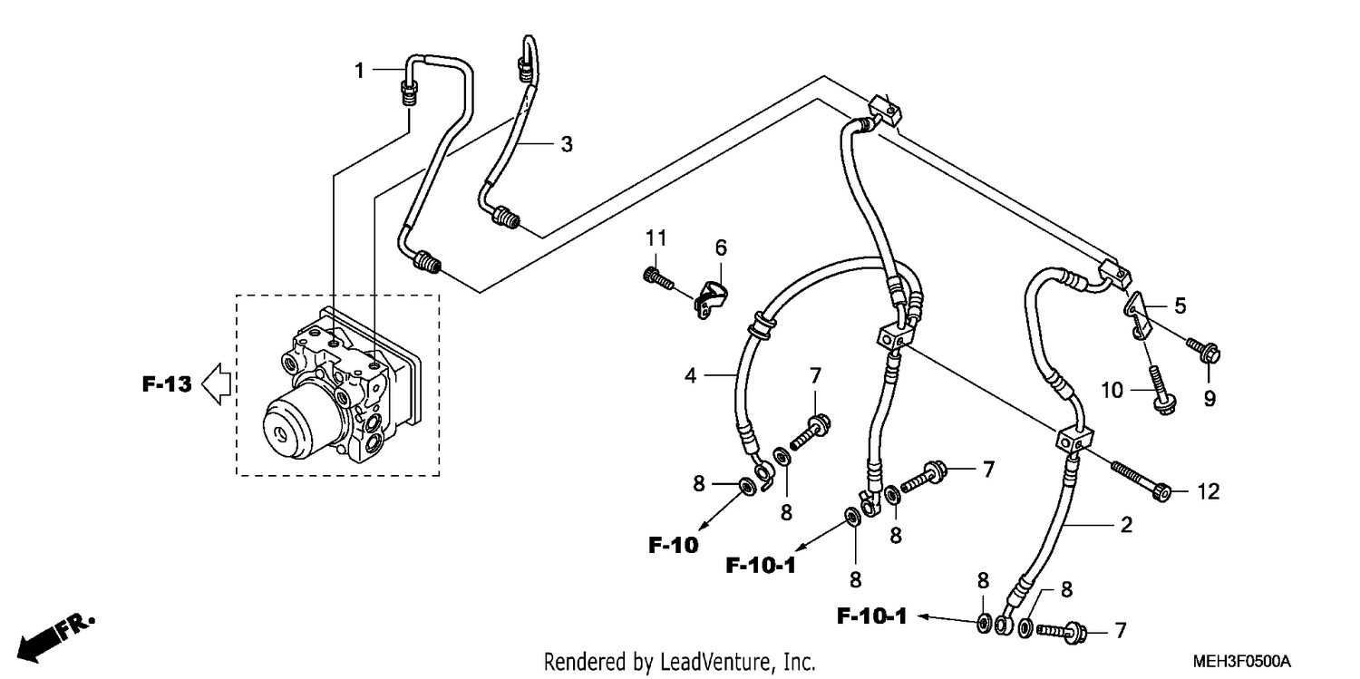 FRONT BRAKE HOSE
