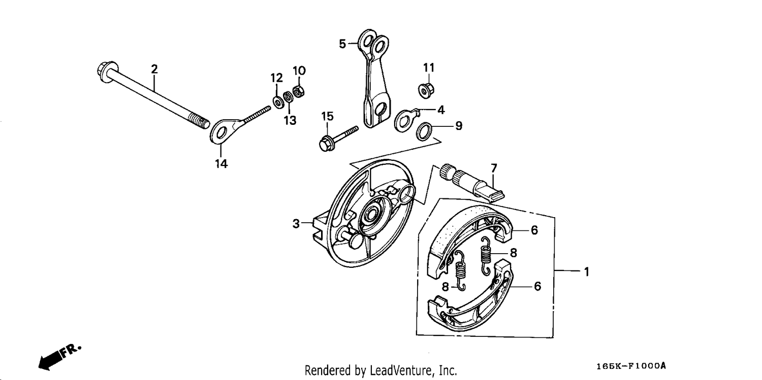 REAR BRAKE PANEL
