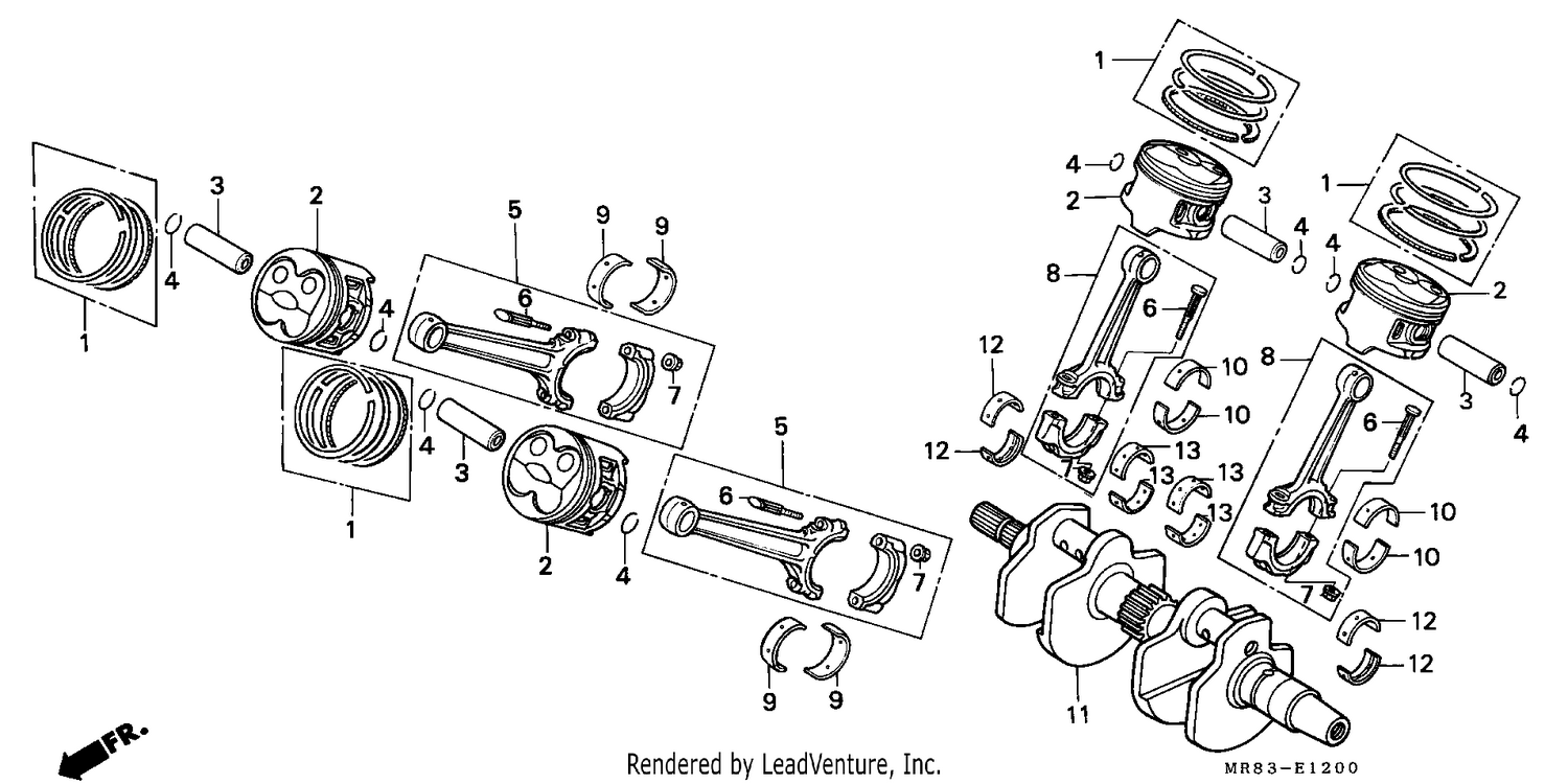 CRANKSHAFT/PISTON