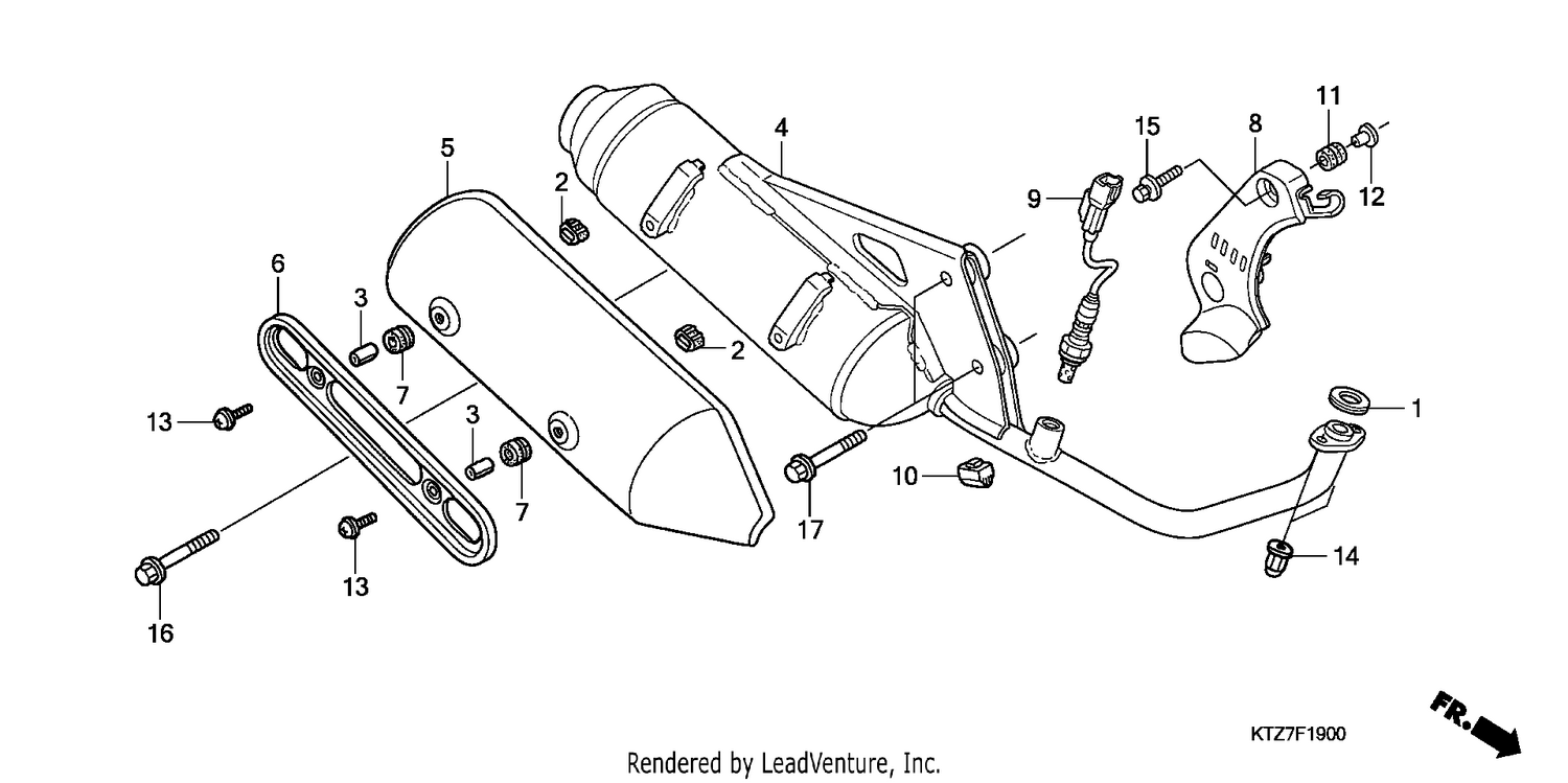 EXHAUST MUFFLER