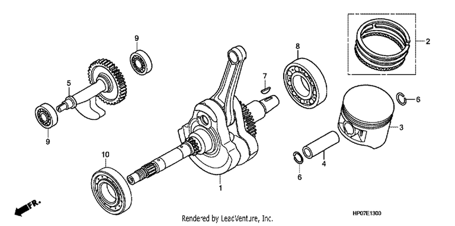  CRANKSHAFT/ PI STON