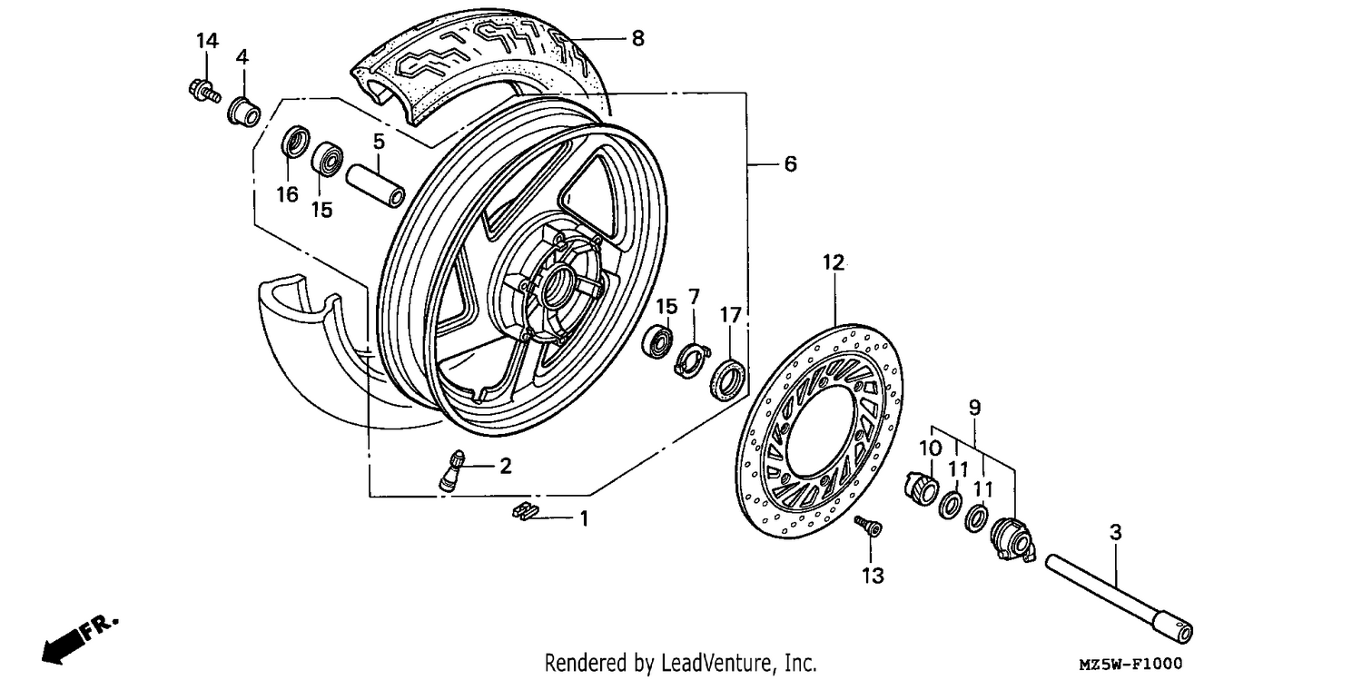 FRONT WHEEL