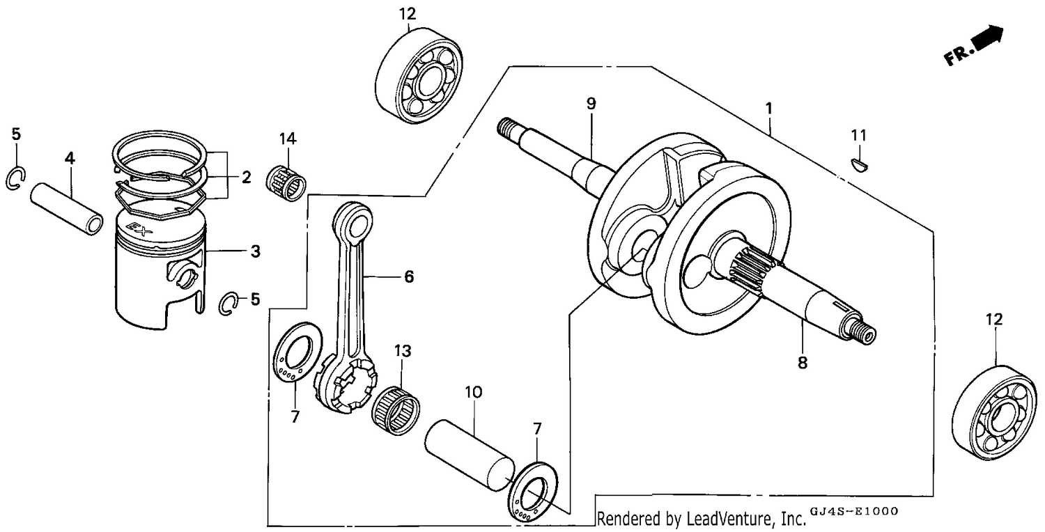 CRANKSHAFT/PISTON