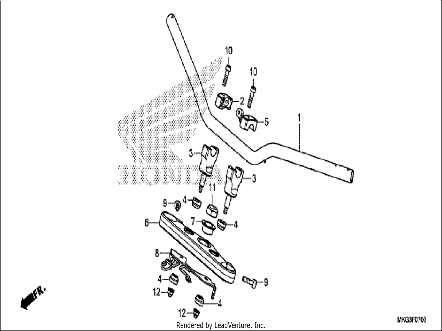  HANDLE PIPE/TOP BRIDGE