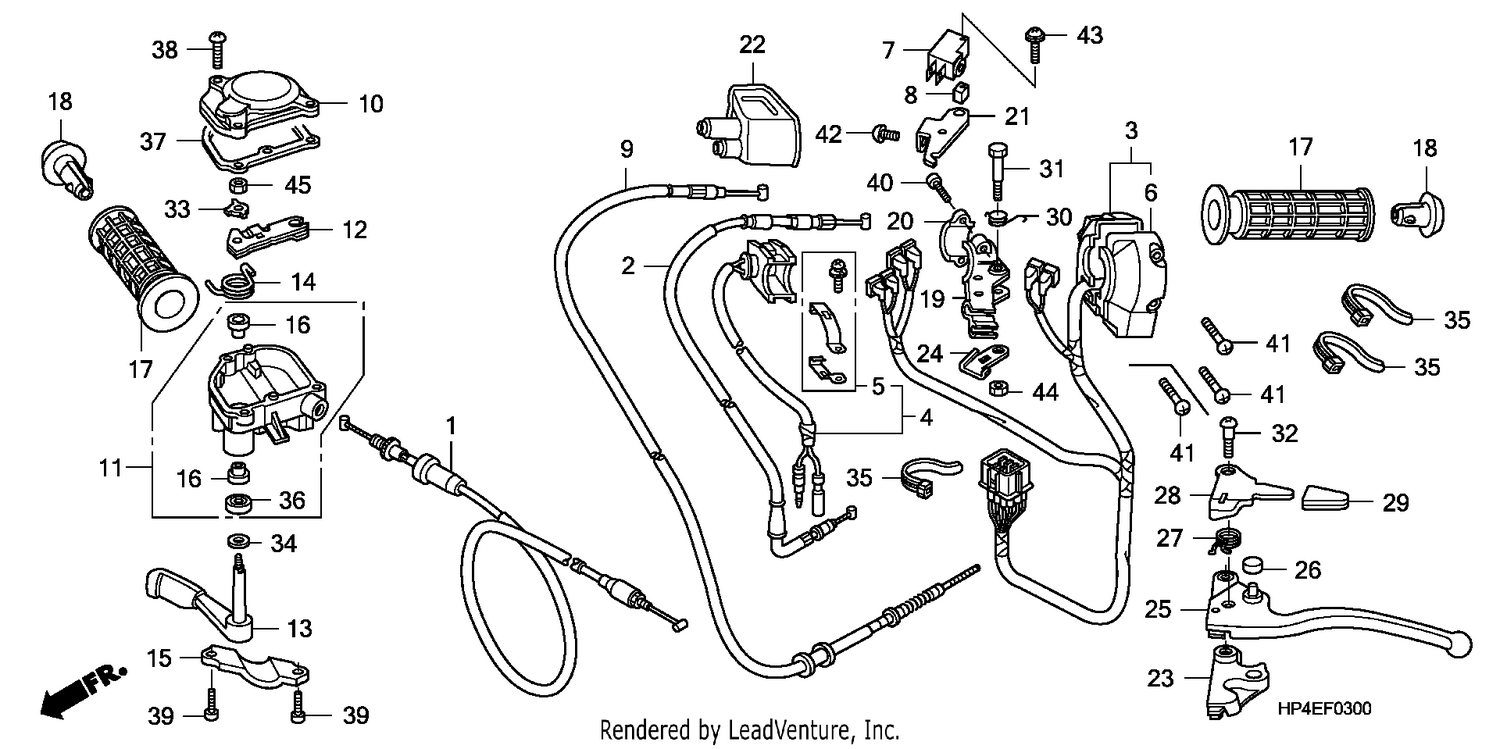 HANDLE LEVER/SWITCH/CABLE