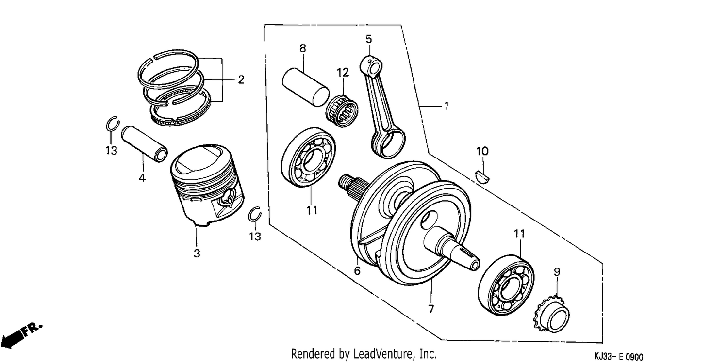CRANKSHAFT/PISTON