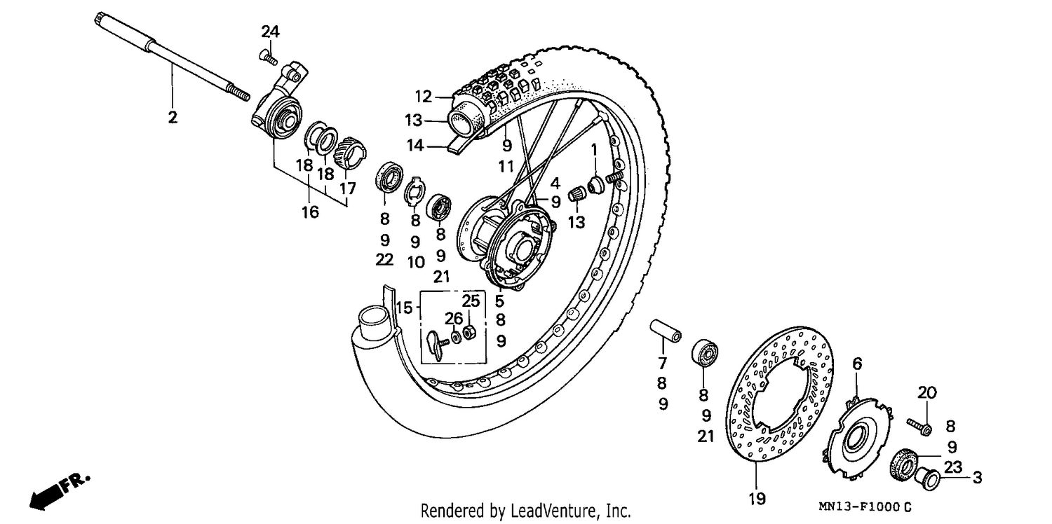 FRONT WHEEL