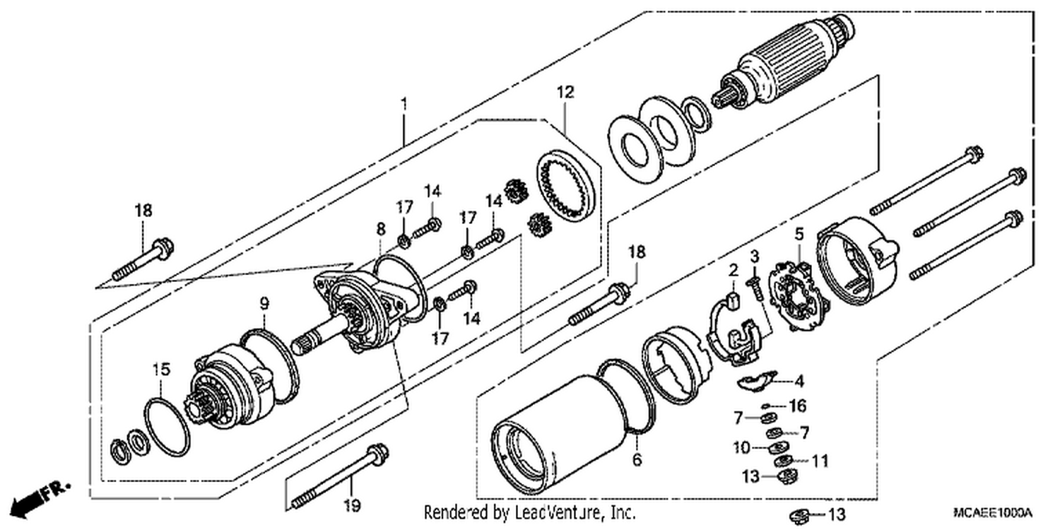  STARTER MOTOR