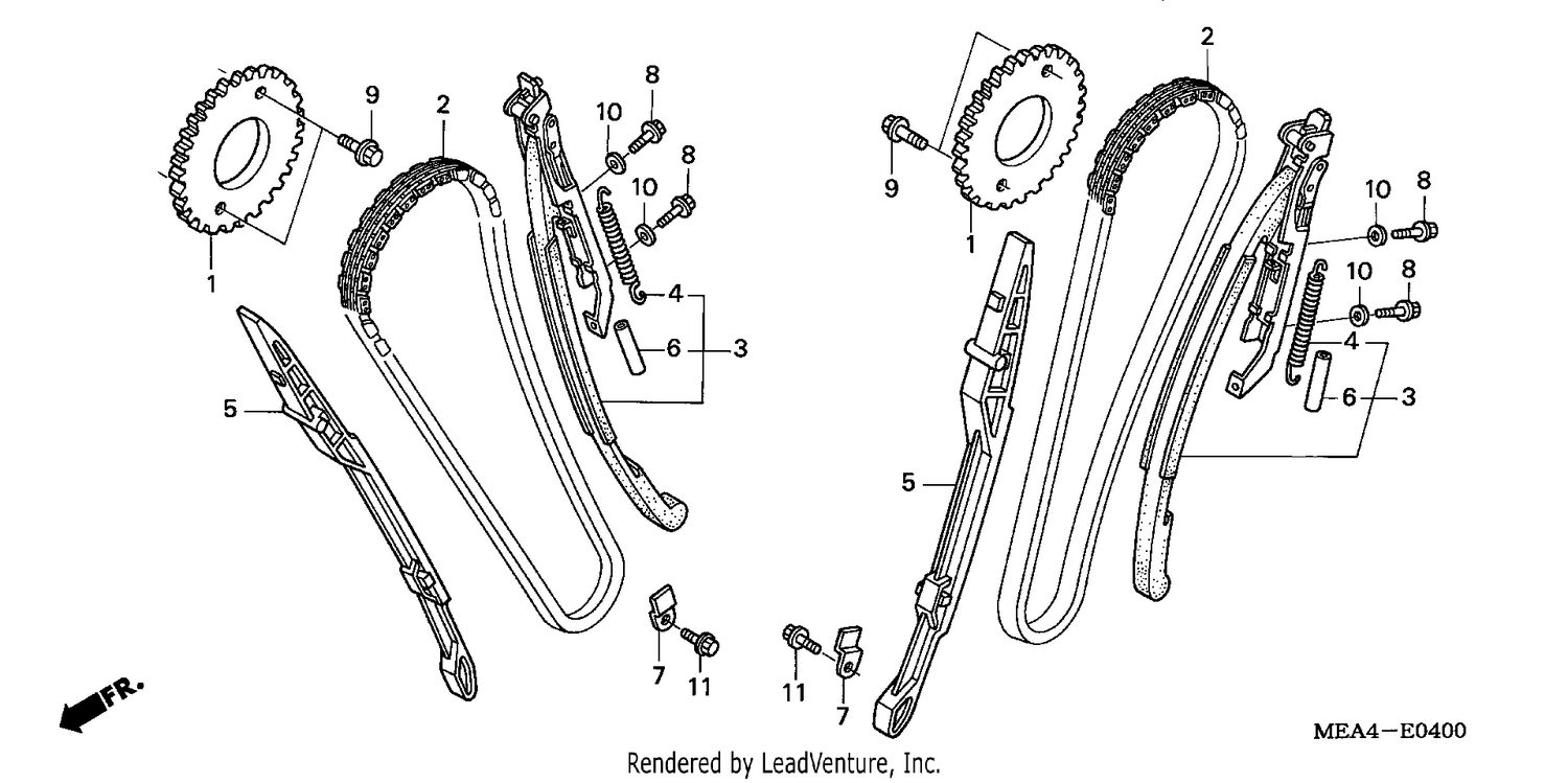 CAM CHAIN/TENSIONER