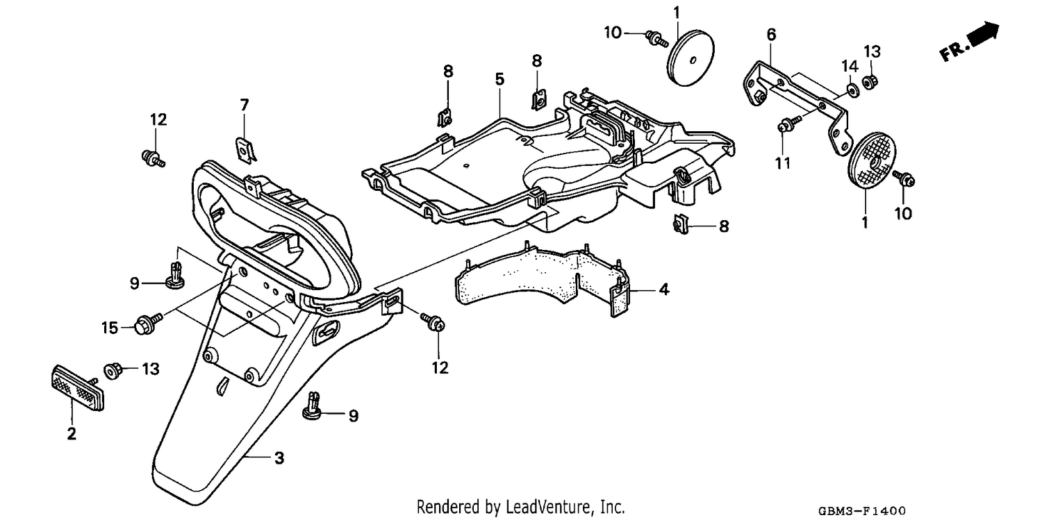 REAR FENDER