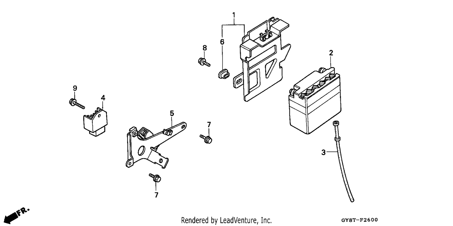 BATTERY/REGULATOR