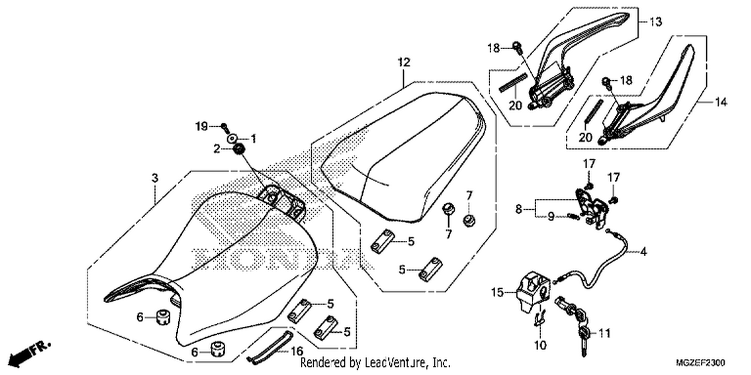  SEAT/REAR GRIP
