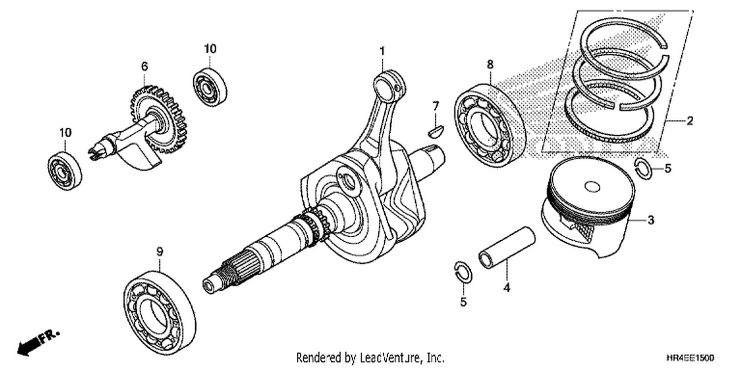  CRANKSHAFT/PISTON