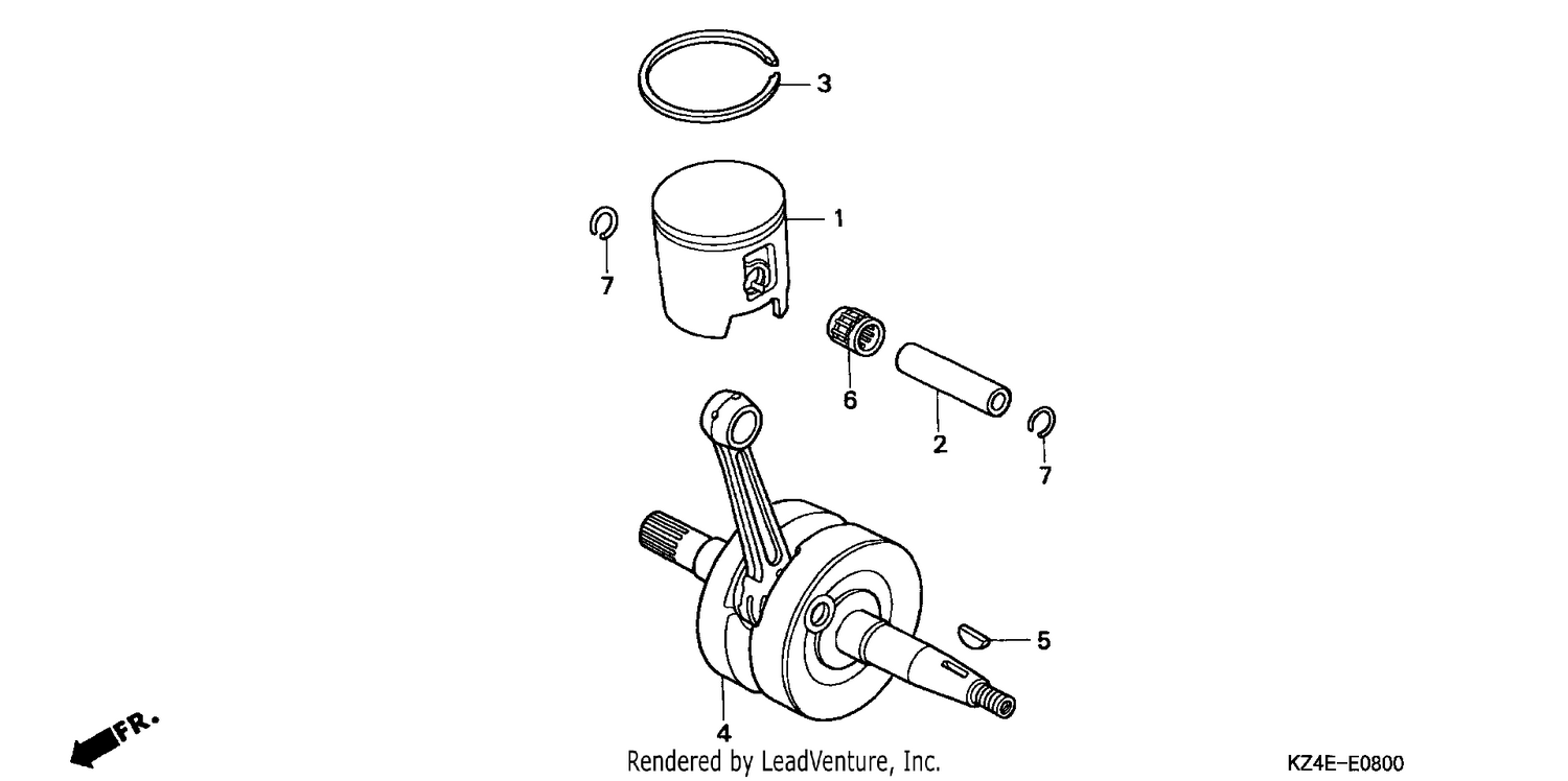 CRANKSHAFT/PISTON
