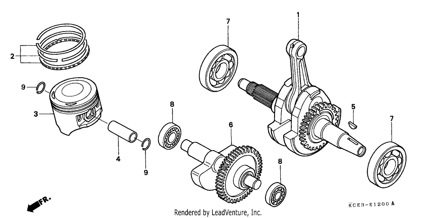 CRANKSHAFT/PISTON