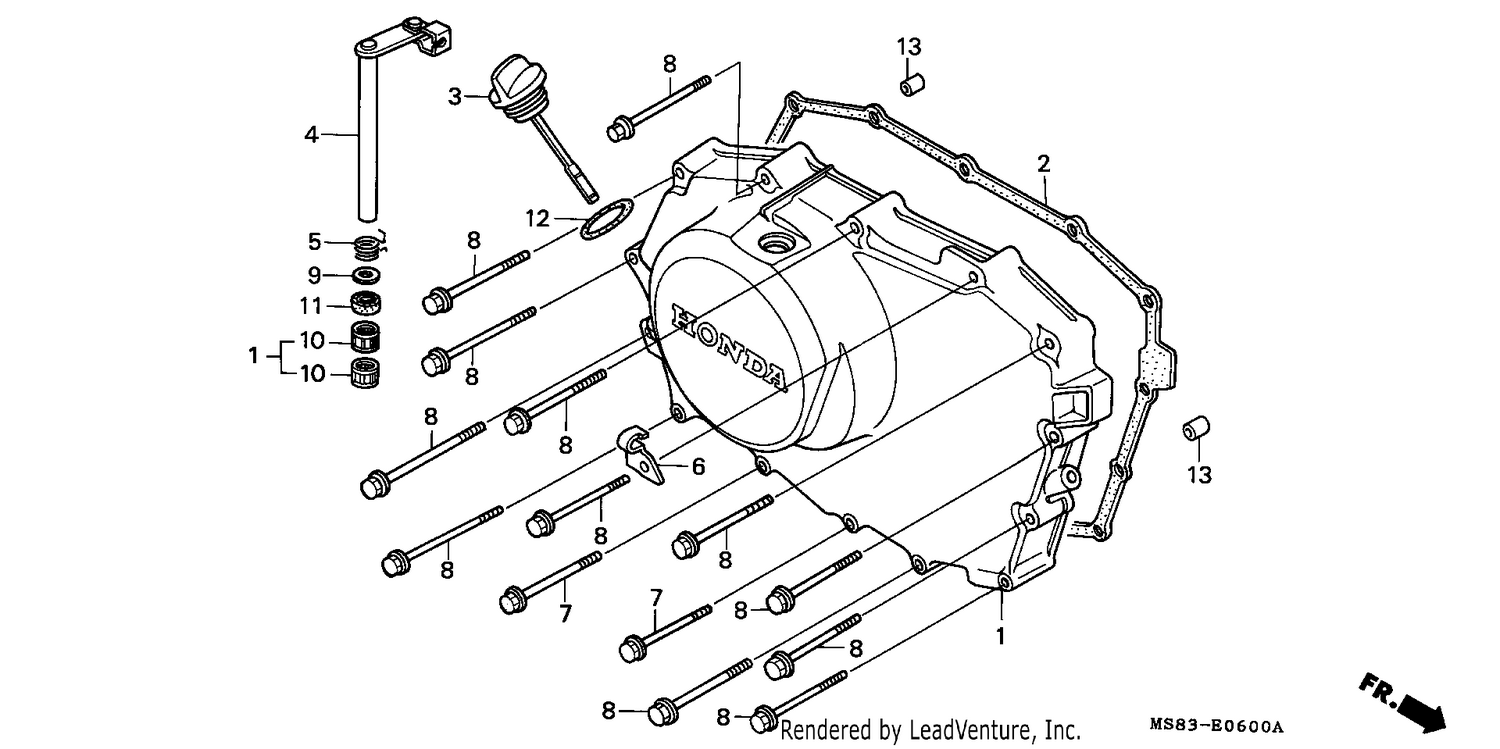 RIGHT CRANKCASE COVER