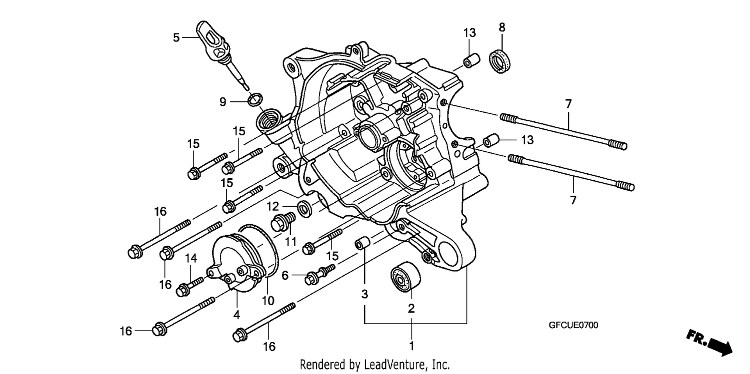 RIGHT CRANKCASE