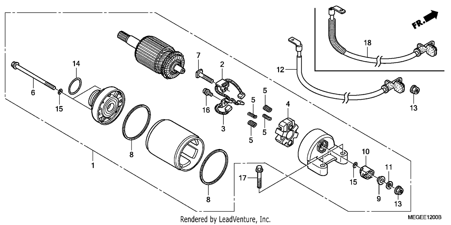 STARTER MOTOR