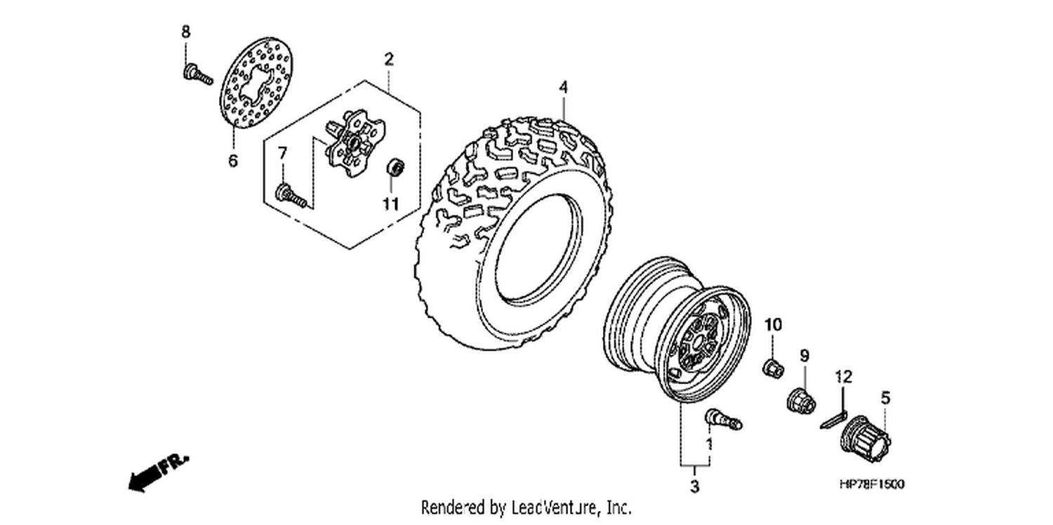  FRONT WHEEL