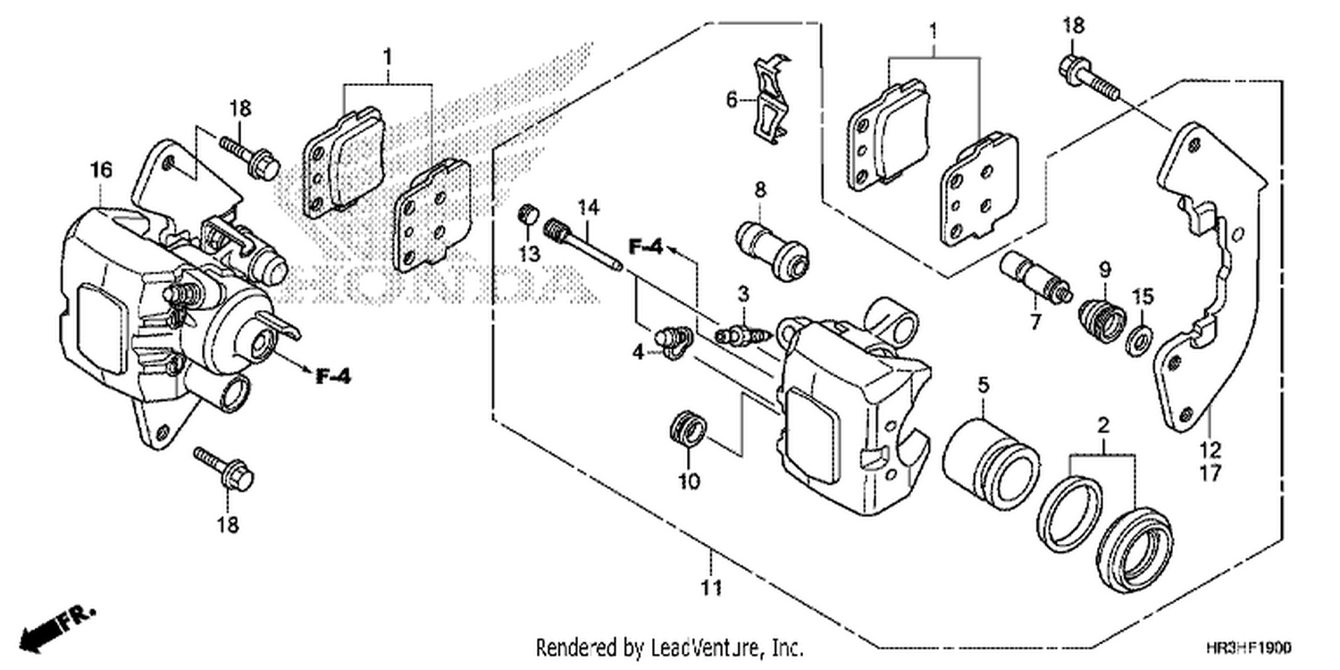  FRONT BRAKE CALIPER