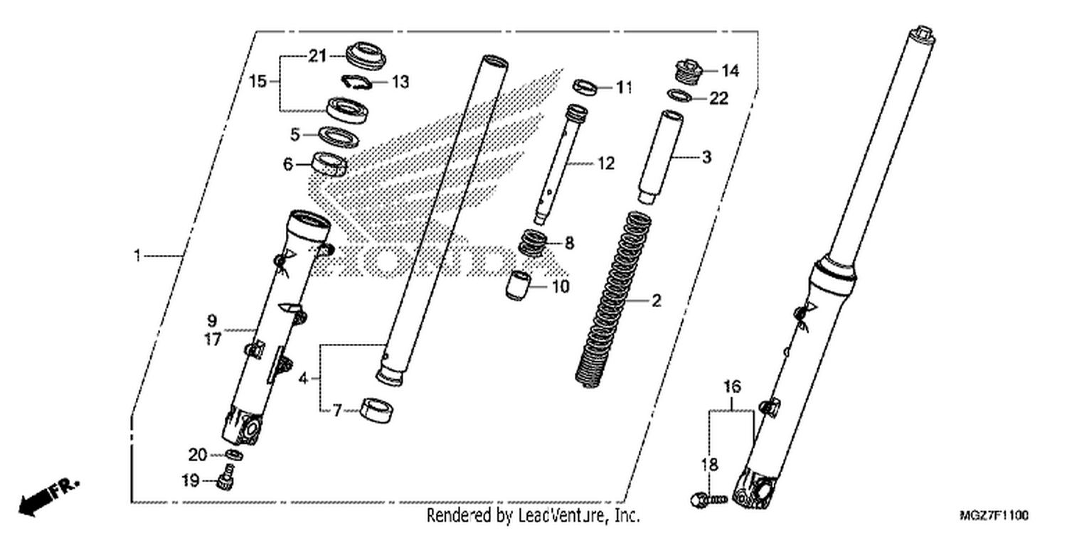  FRONT FORK