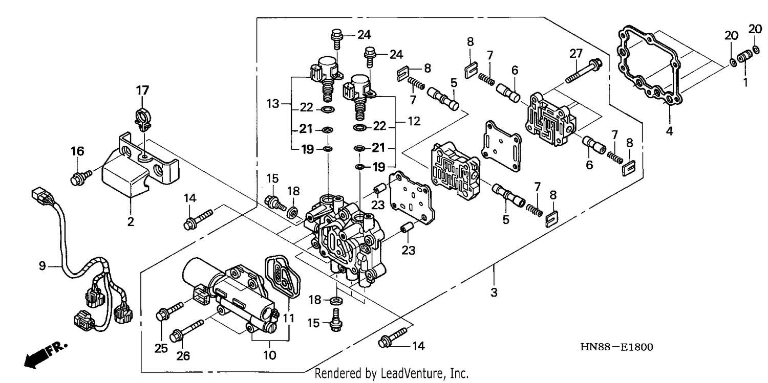 MAIN VALVE BODY