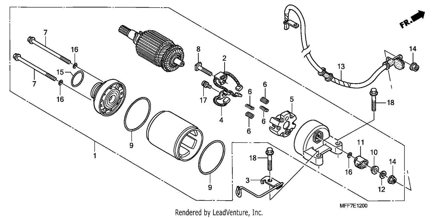 STARTING MOTOR