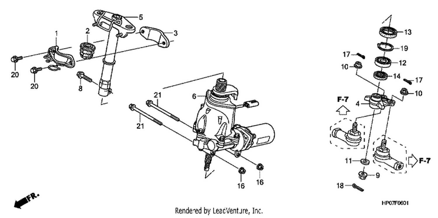  1 STEERING SHAFT (POWER STEERING)