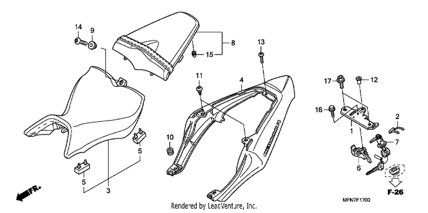  SEAT/ SEAT COWL