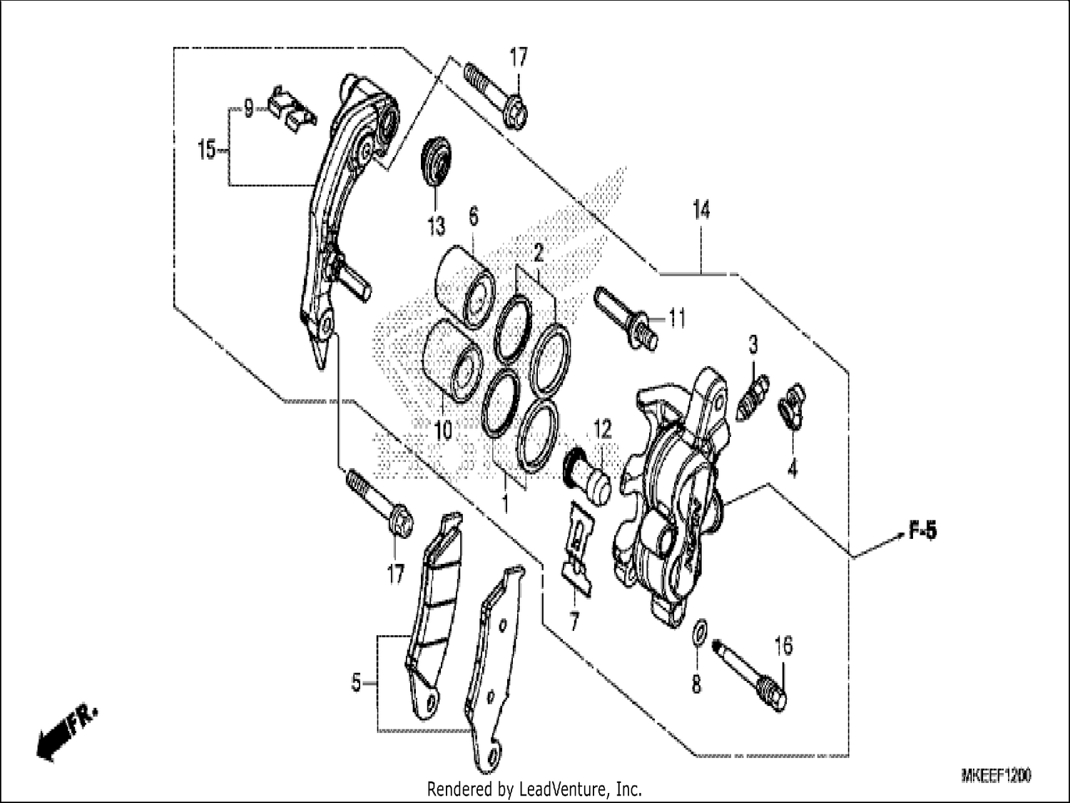  FRONT BRAKE CALIPER