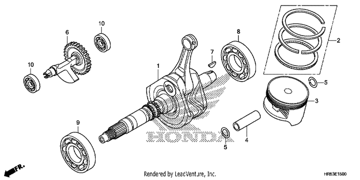  CRANKSHAFT/PISTON