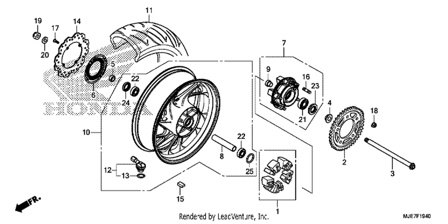  40 REAR WHEEL